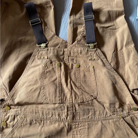 Brown Women's Overalls - Picture 2 of 10